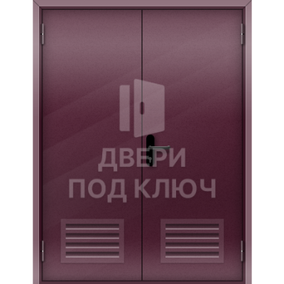 Противопожарная двупольная дверь EI 30 ДПК-17303