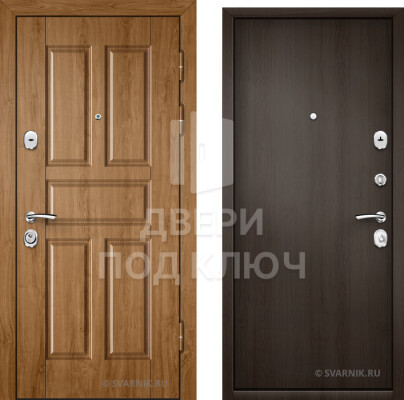Входная дверь с установкой в коттедж ДПК-7696