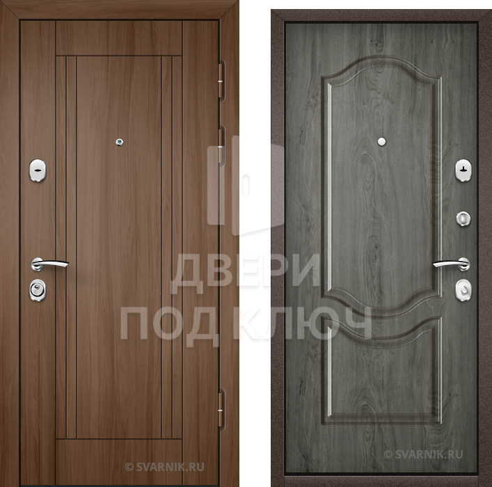 Входная дверь с замками Kale на дачу ДПК-6804